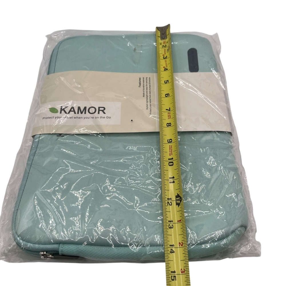 KAMOR 10 X 14 INCH PADDED TABLET SLEEVE CASE LIGHT BLUE